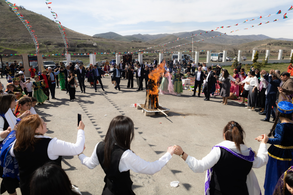 32 il sonra Cəbrayıl məktəbində Novruz sevinci yaşanıb