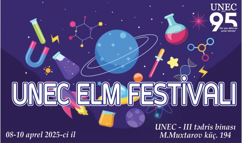 UNEC-də “Elm Festivalı” keçiriləcək