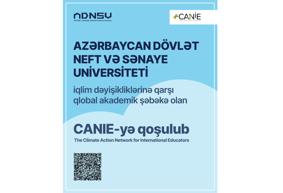 ADNSU iqlim dəyişikliklərinə qarşı qlobal akademik şəbəkəyə qoşulub