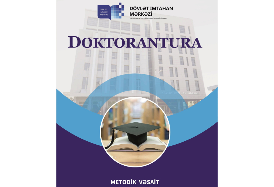 “Doktorantura” adlı metodik vəsait dərc edilib