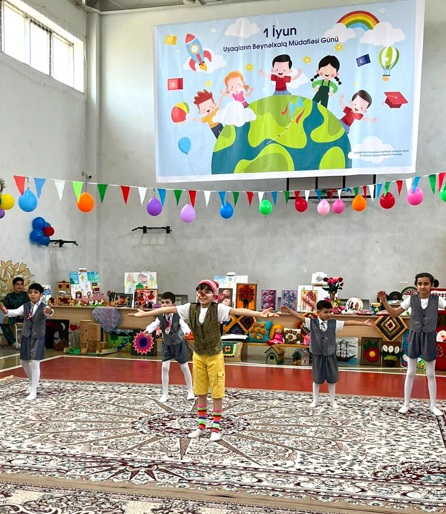 Uşaqların Beynəlxalq Müdafiəsi Günü qeyd olunub