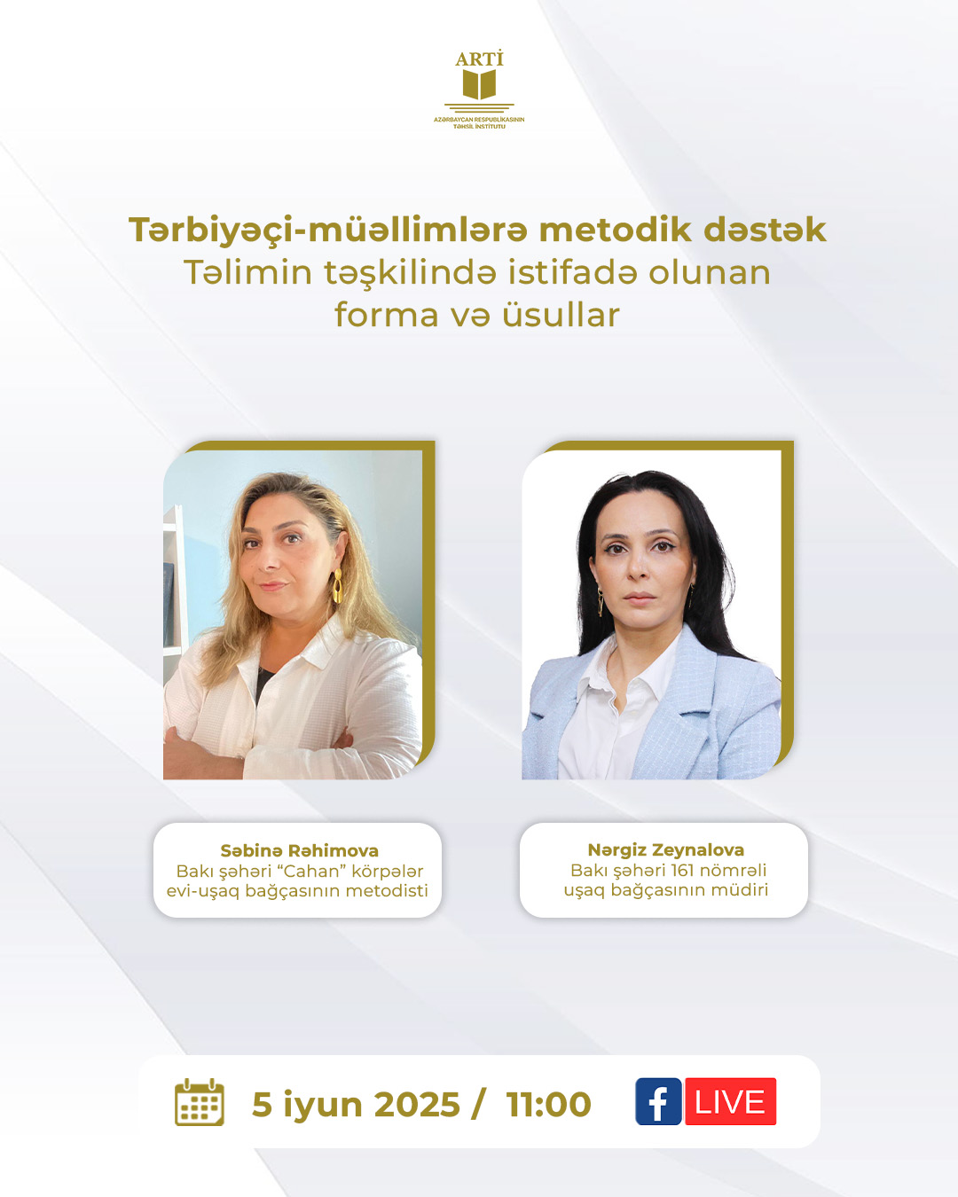 Bu mövzuda vebinar keçiriləcək