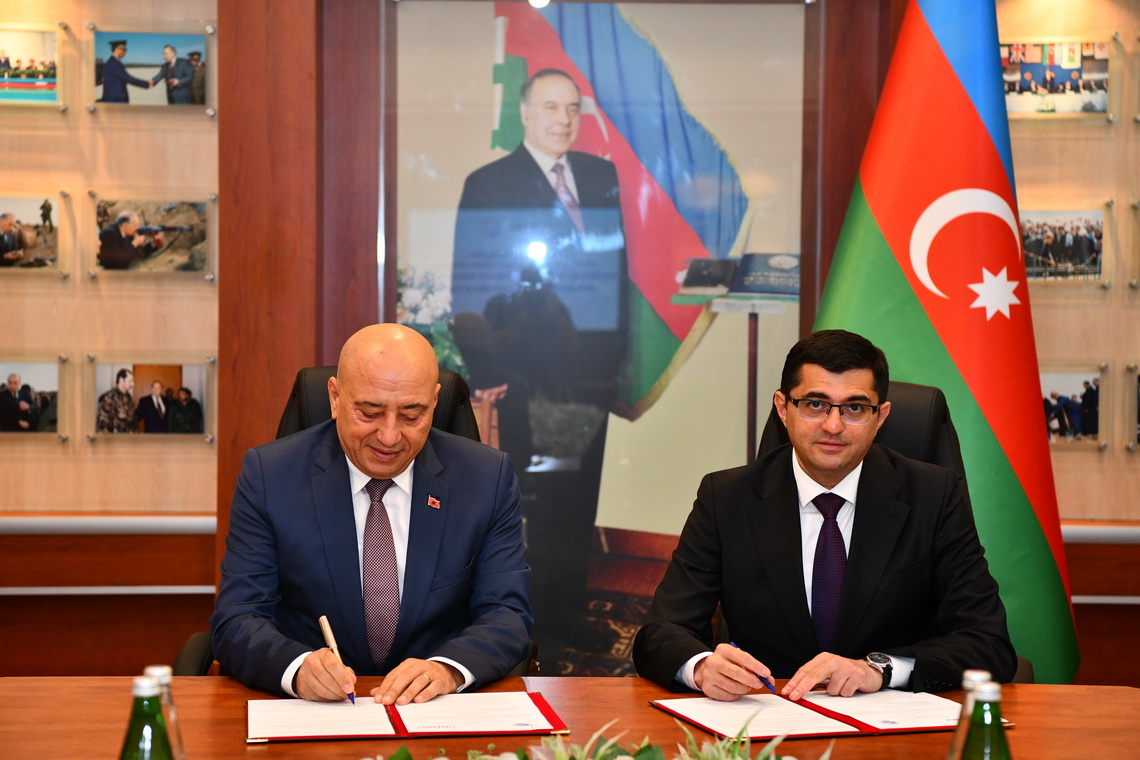ADNSU Alban ali təhsil müəssisəsi ilə əməkdaşlığa başlayır