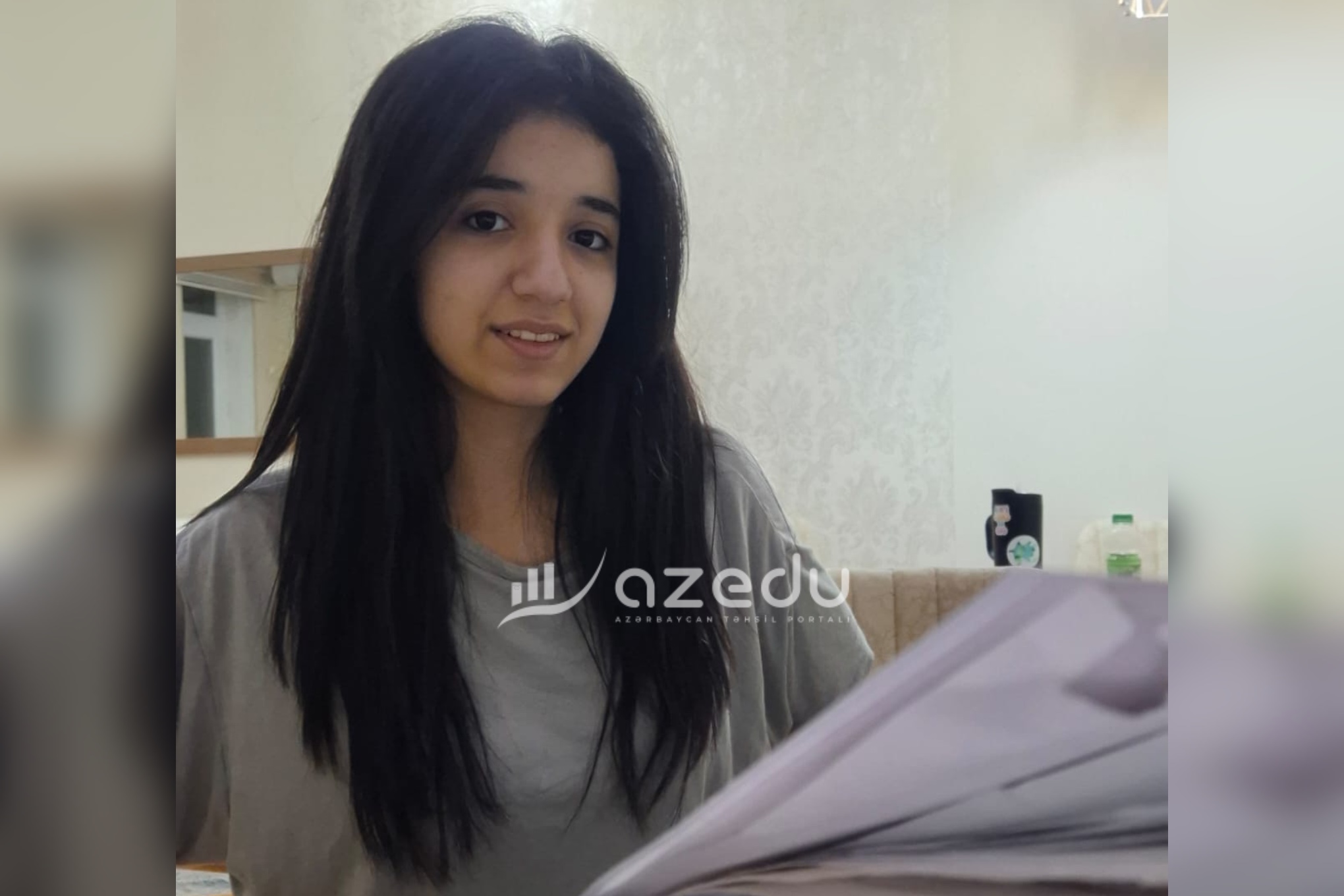Ən yüksək bal toplayan Gülçinin FOTOSU