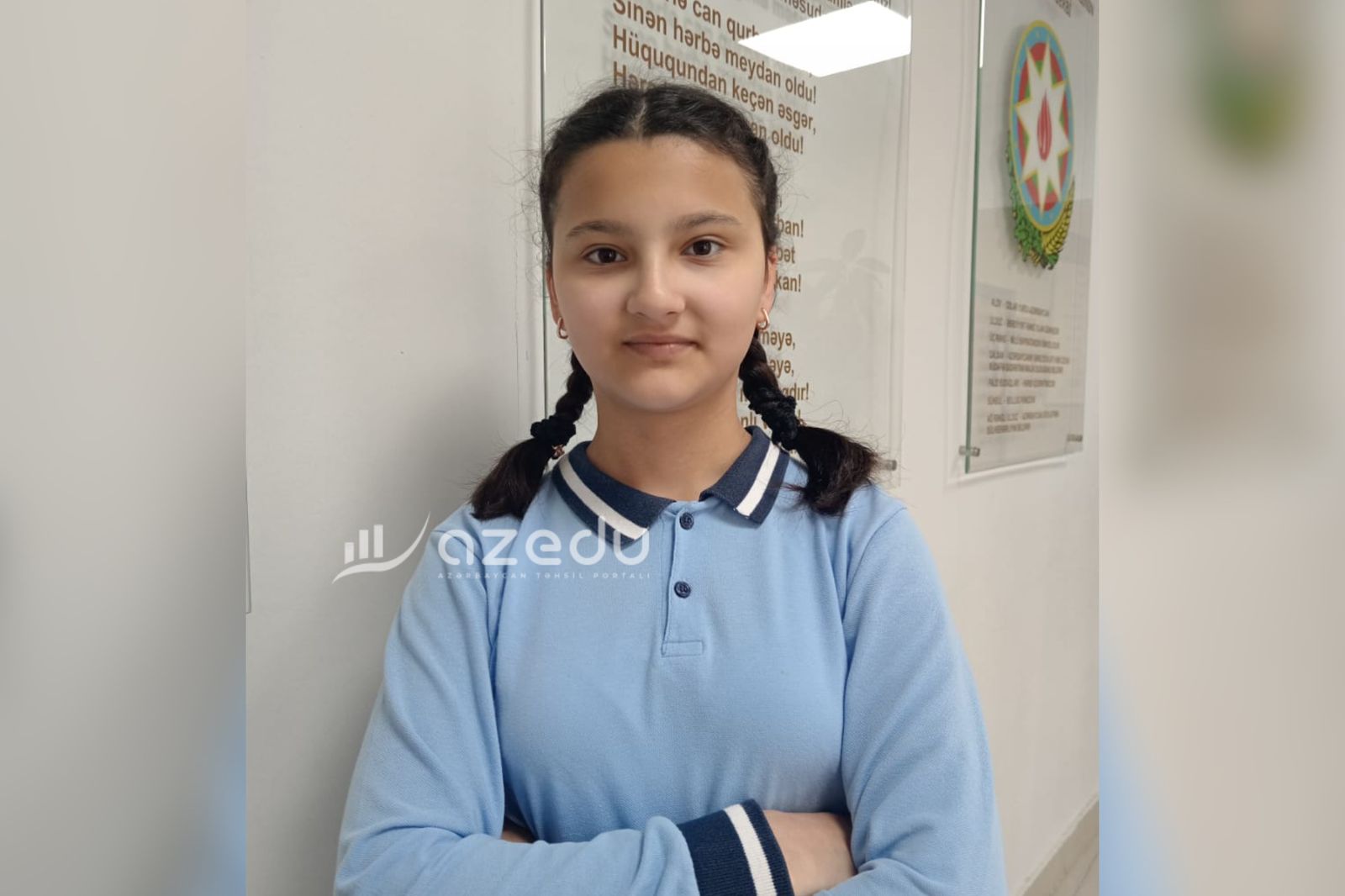 İmtahandan maksimum bal toplayan Çiçək: Hüquqşünas olmaq istəyirəm