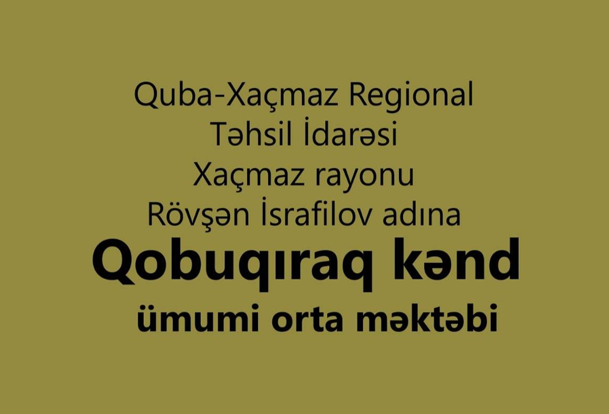 Xaçmazda məktəb sinfinin döşəməsi çöküb
