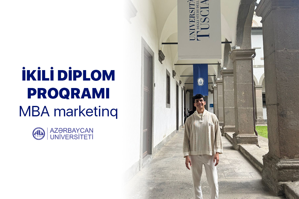 Azərbaycan Universiteti magistratura səviyyəsi üzrə ikili diplom proqramı təklif edir