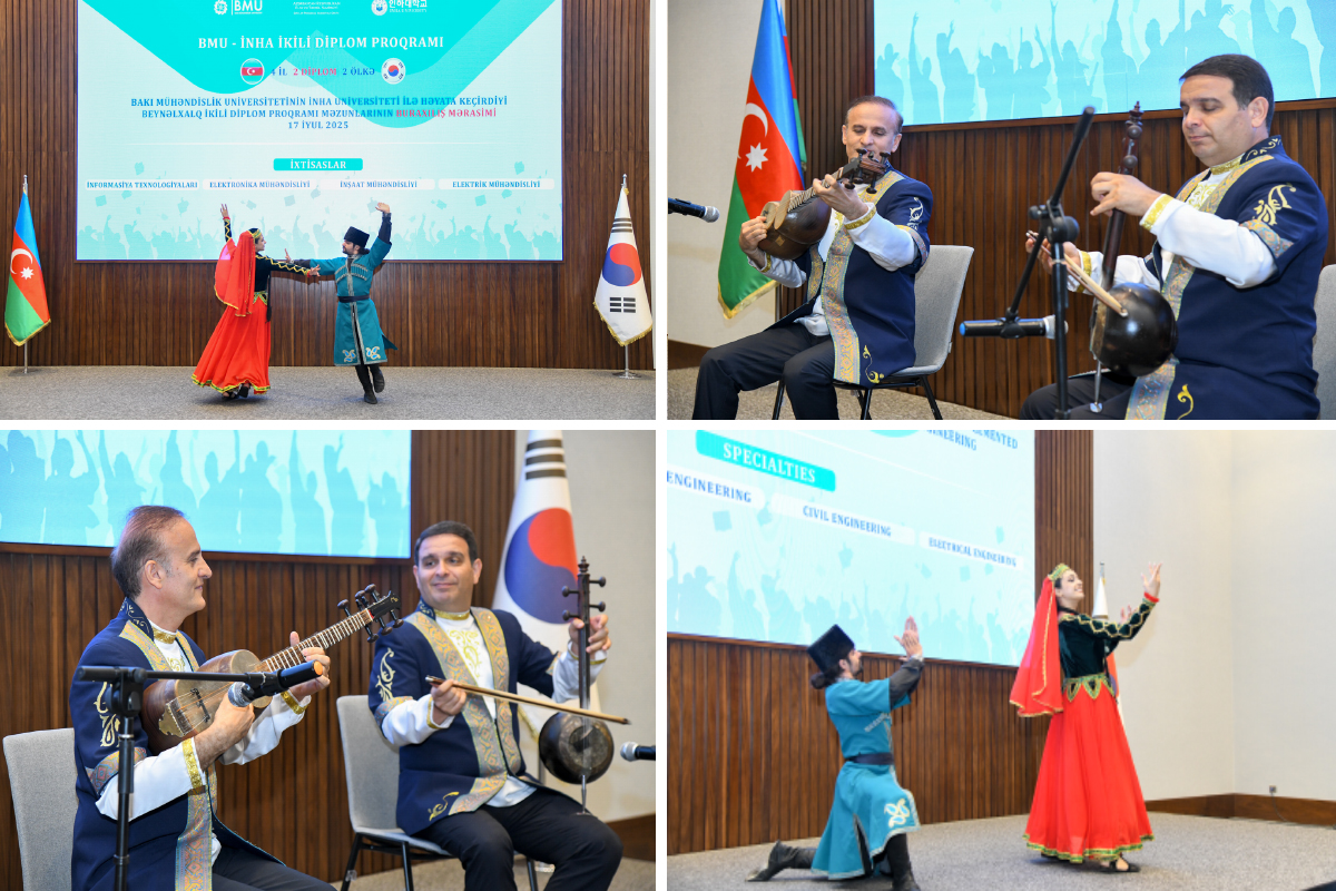 BMU-İNHA ikili diplom proqramının II məzun buraxılışı keçirilib