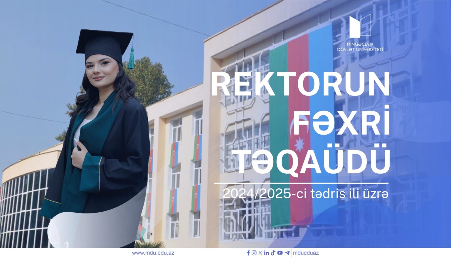 Mingəçevir Dövlət Universitetində “Rektorun fəxri təqaüdü” təsis olunub