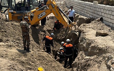 Sumqayıtda 20 yaşlı fəhlə dağıntılar altında qaldı