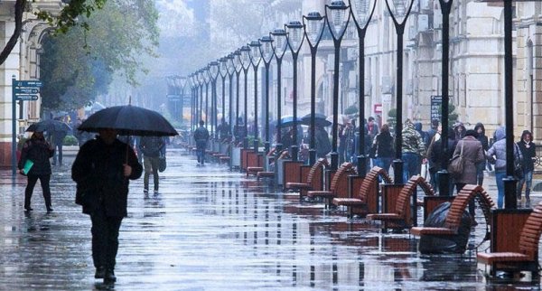 Həftə sonunadək yağış yağacaq, şimşək çaxacaq