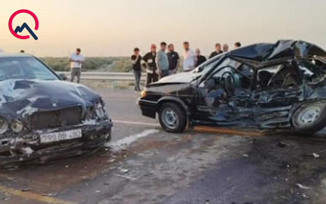 Yol qəzasında müəllim və övladı HƏLAK OLDU 