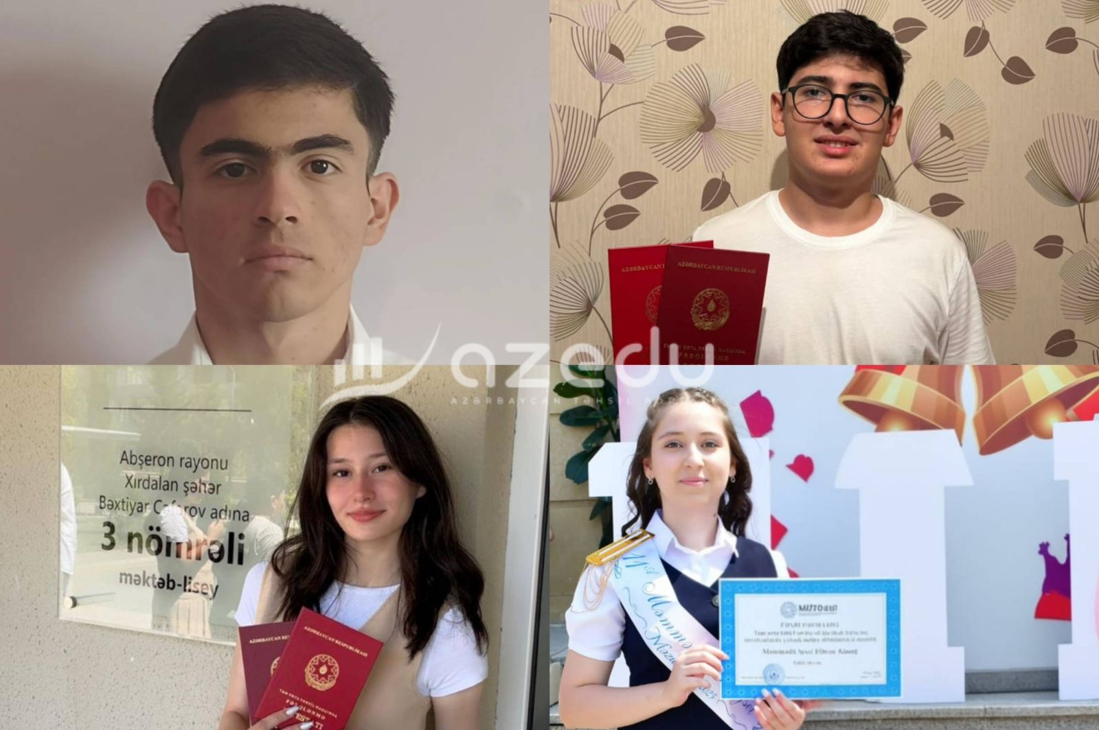 Abşeron-Xızı regionunun yüksək nəticə ilə fərqlənən ŞAGİRDLƏRİ