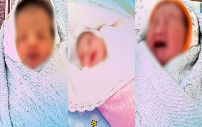 Bir gündə üç uşaq ambulansda doğuldu - Fotolar