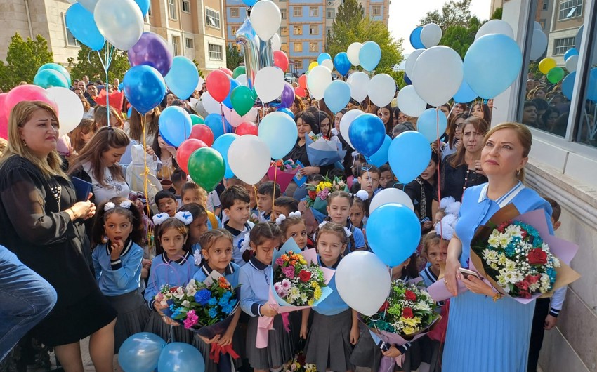 Naxçıvanda bu il 3 822 şagird birinci sinfə başlayıb