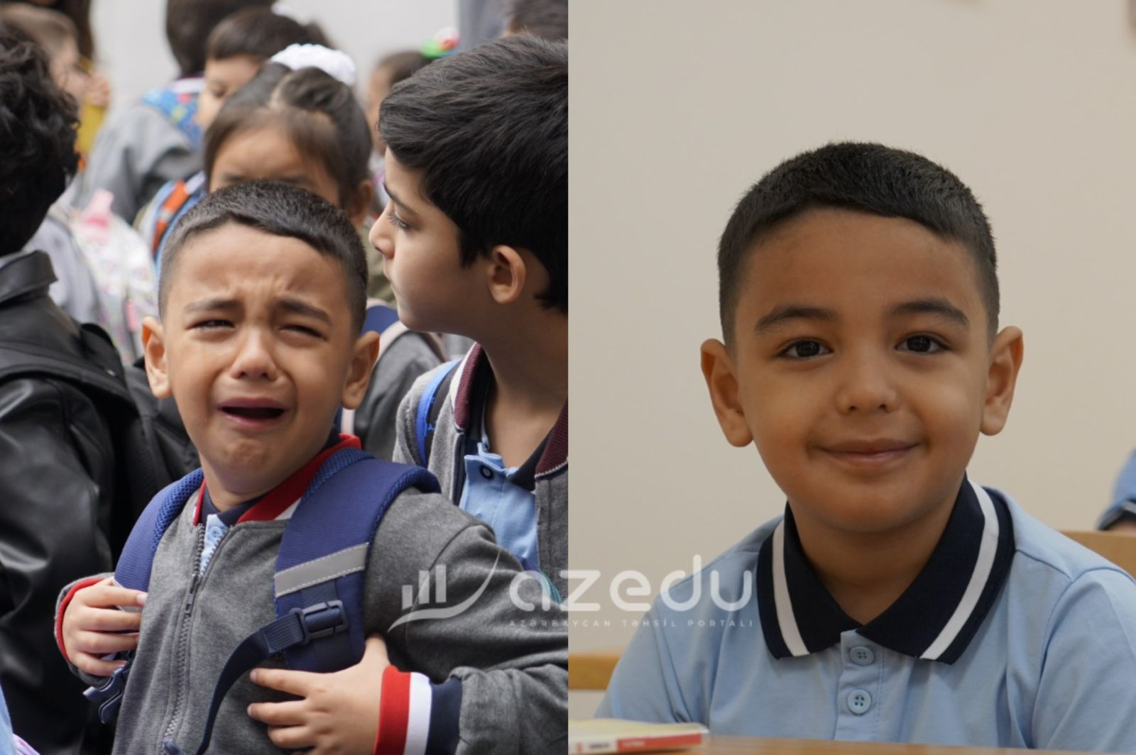 “Artıq ağlamıram” - ilk dərs günündən REPORTAJ+FOTO