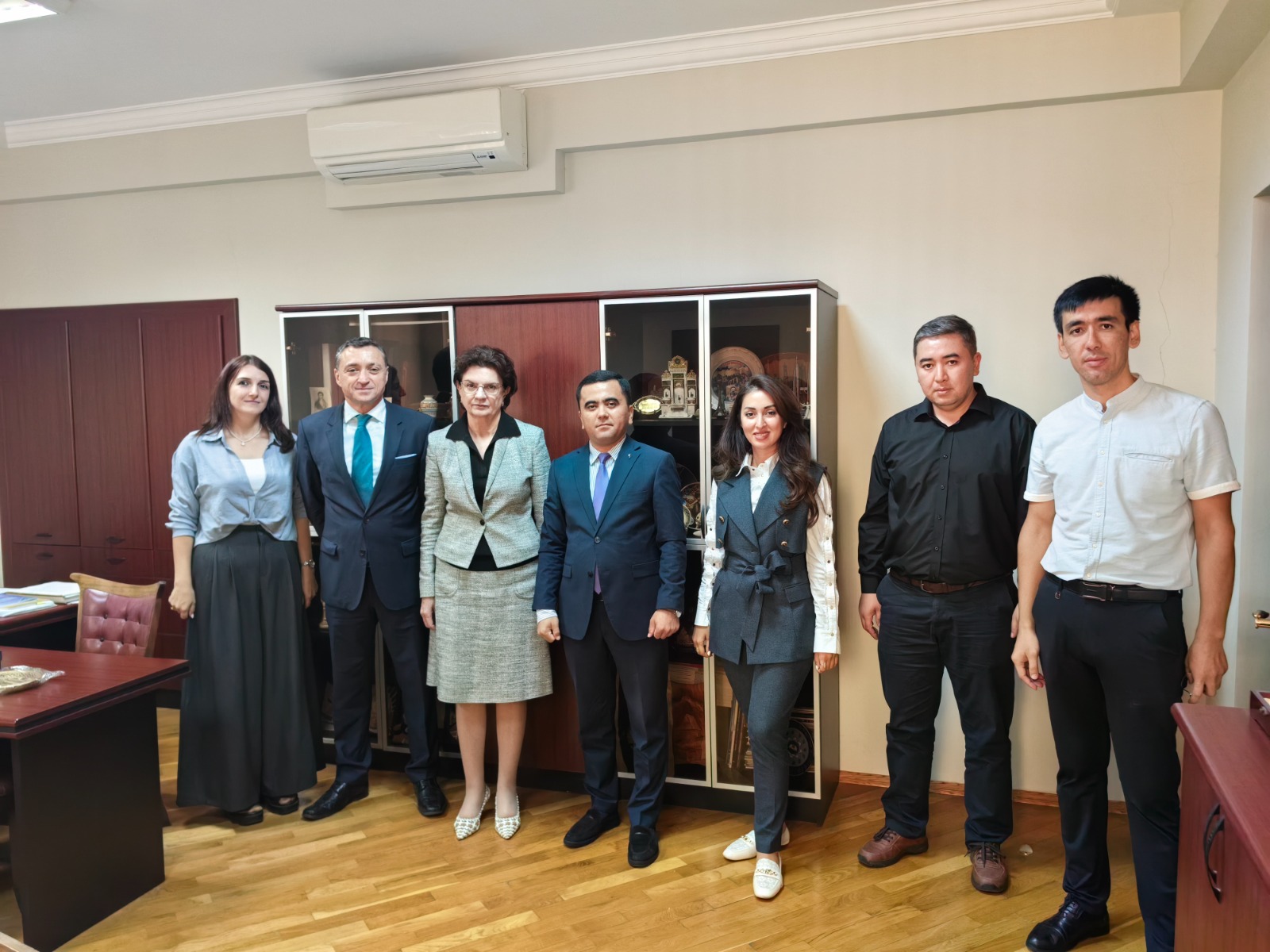 AzMİU  Namangan Dövlət Texniki Universiteti ilə əməkdaşlıq müzakirə edib