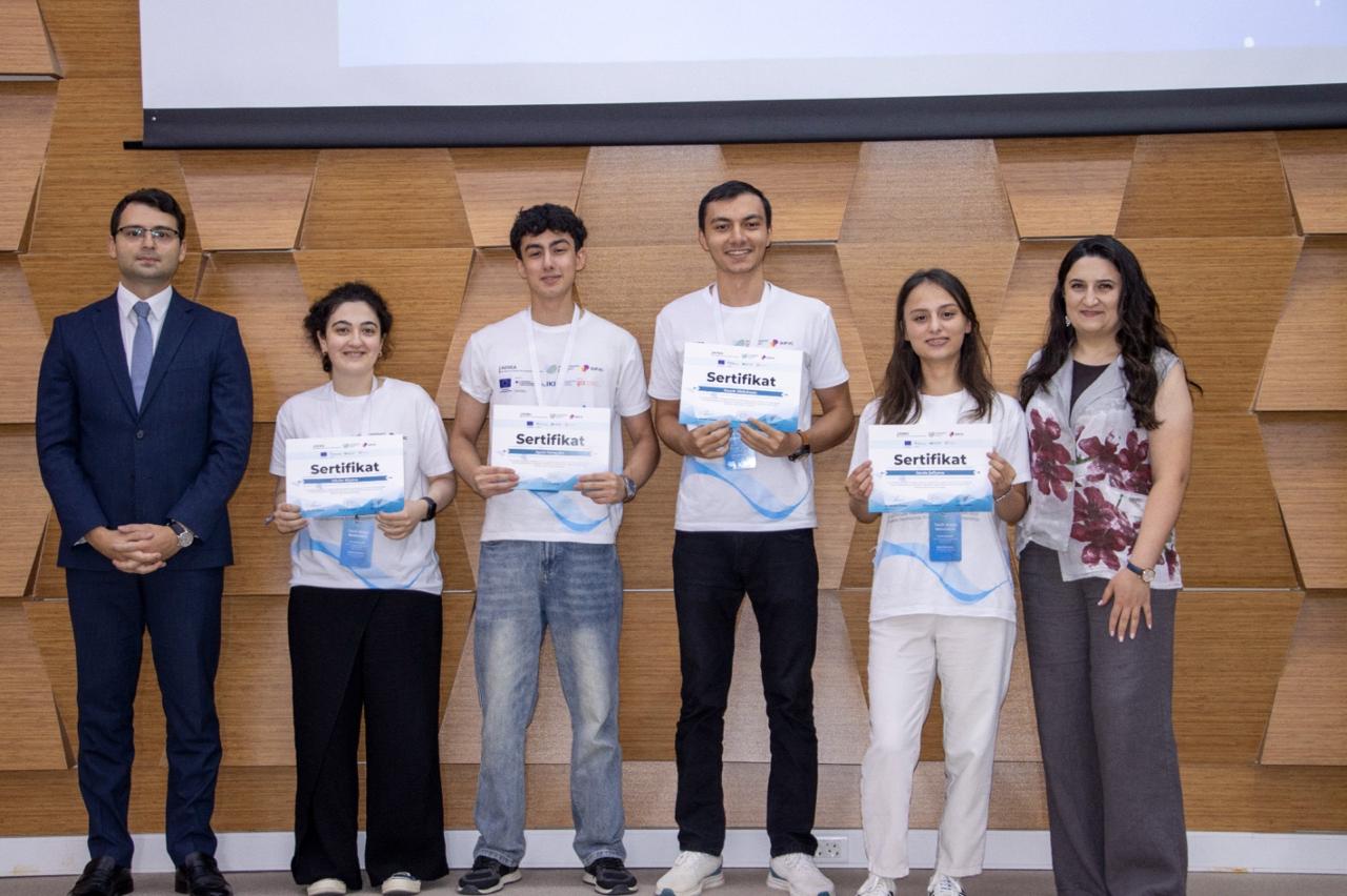 ADNSU tələbələri “WaterTech Bootcamp 2025”də I yeri tutublar