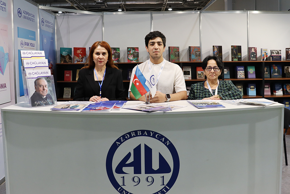Azərbaycan Universiteti XI Bakı Beynəlxalq Kitab Sərgisində iştirak edir