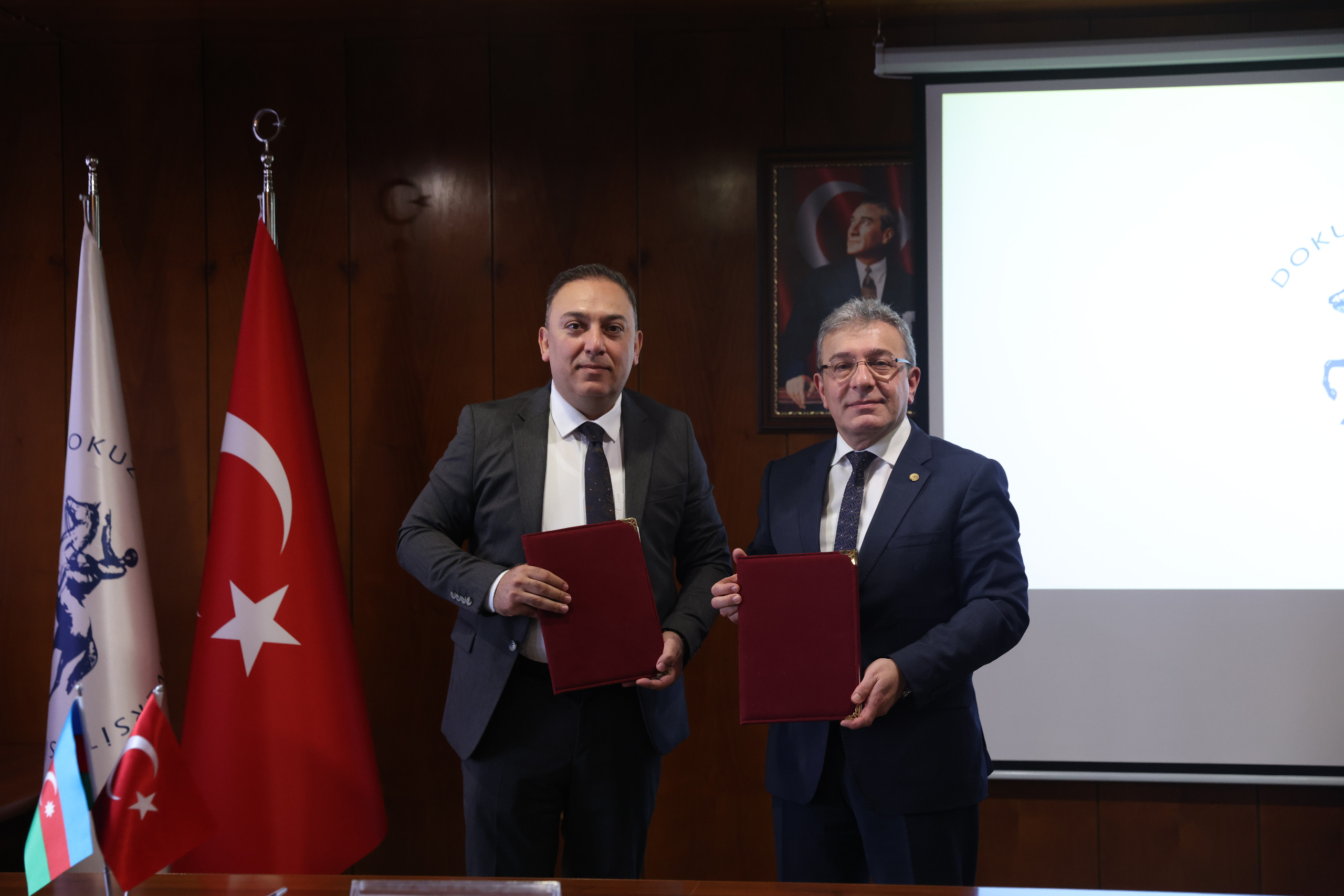 MDU ilə Dokuz Eylül Universiteti ilə Əməkdaşlıq Memorandumu imzalanıb