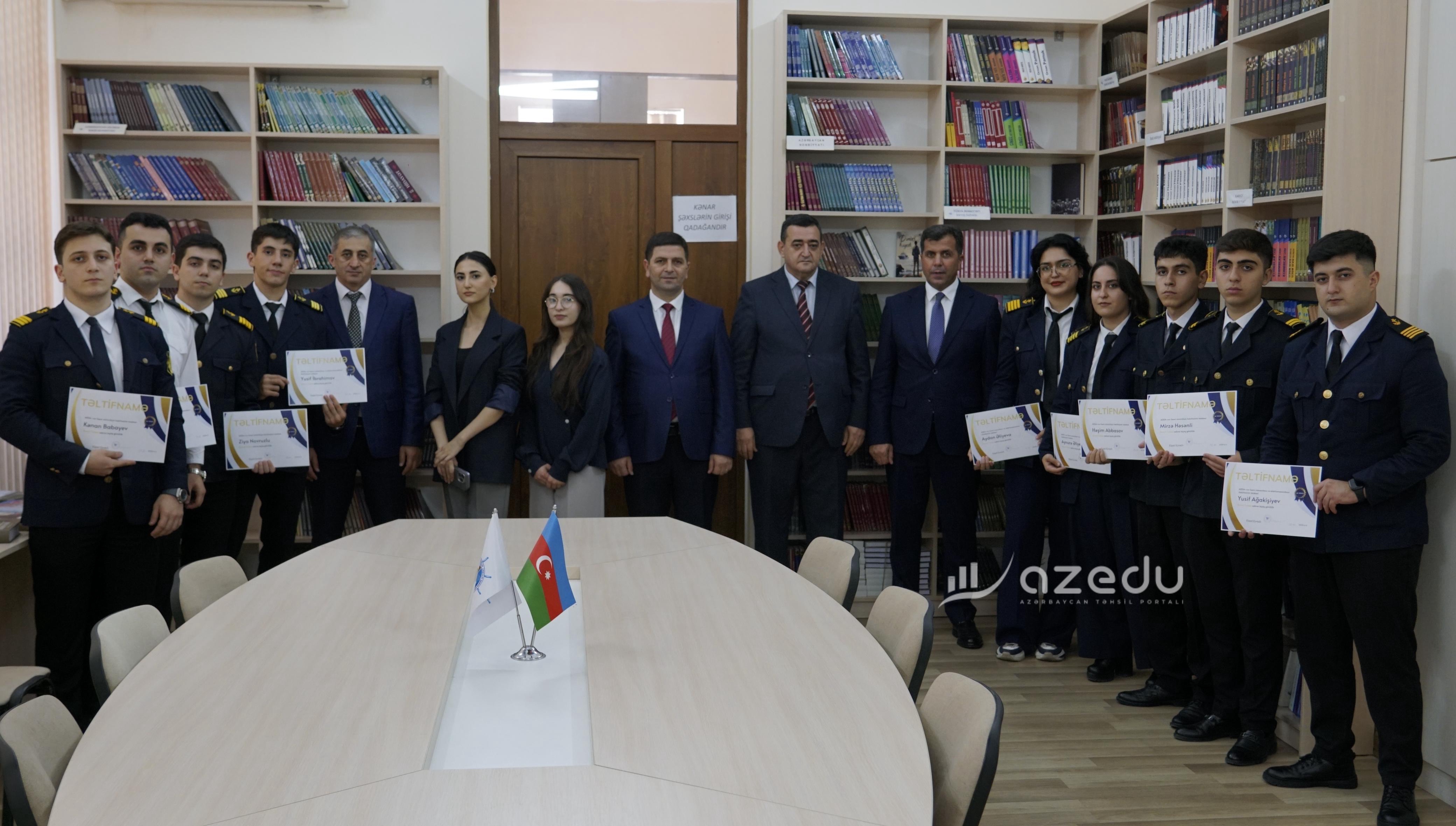 Dəniz Akademiyasının “Brend tələbə”ləri mükafatlandırıldı- FOTO