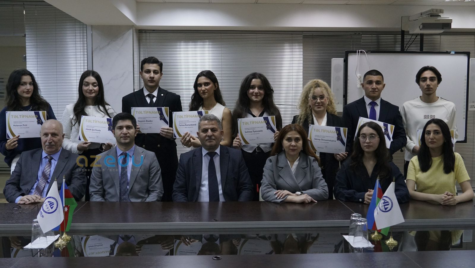 Azərbaycan Universitetinin “Brend tələbə”ləri mükafatlandırıldı - FOTO