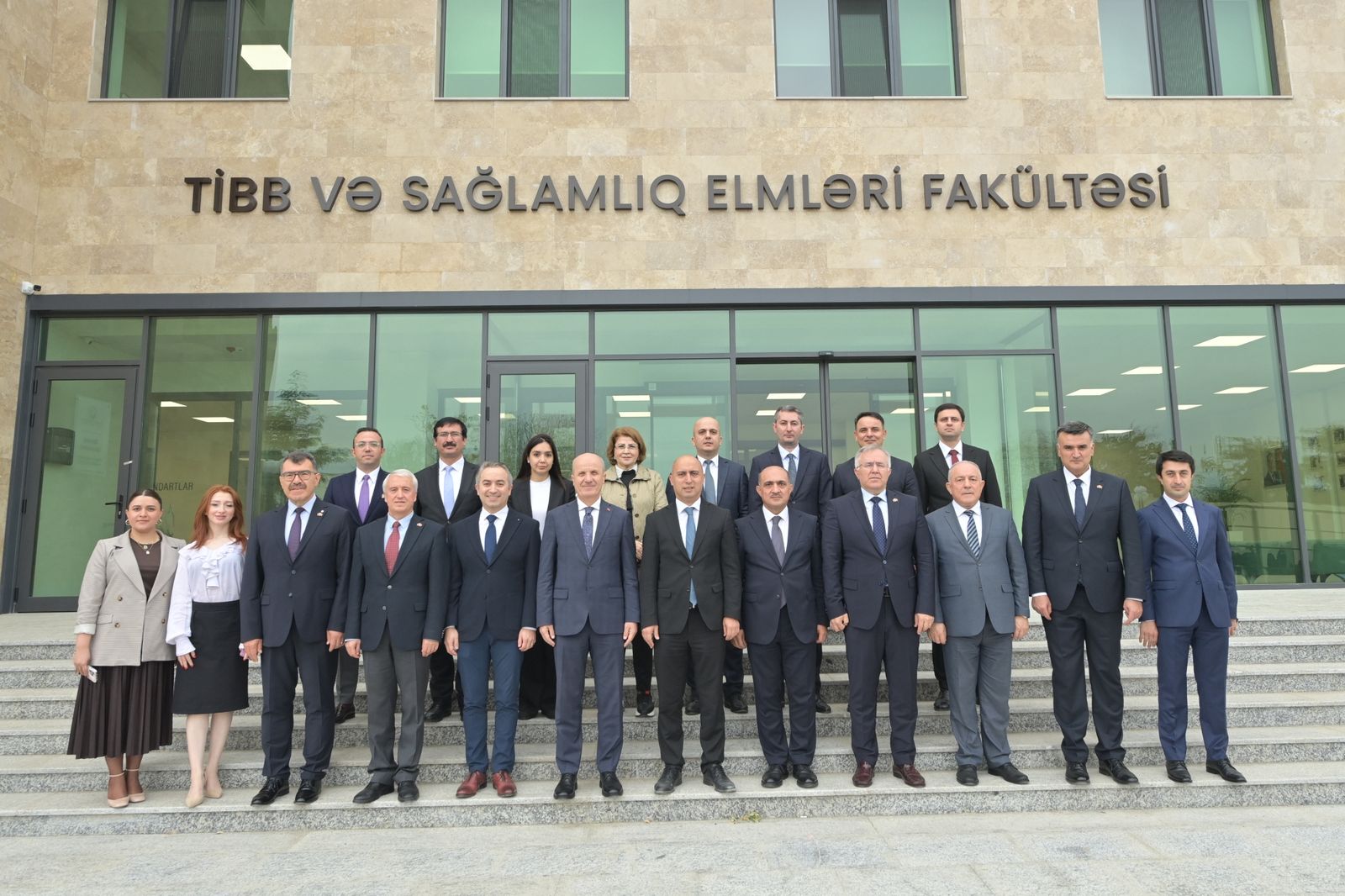 Türkiyənin Ali Təhsil Şurasının sədri Qarabağ Universitetini ziyarət edib