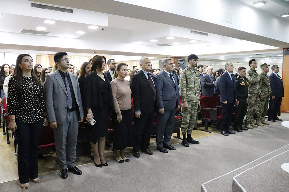 Azərbaycan Universitetində 8 Noyabr - Zəfər Günü qeyd olunub