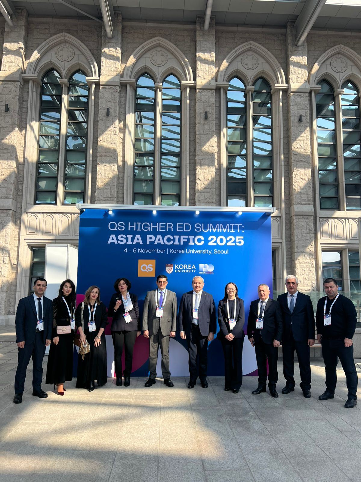 AzMİU nümayəndələri Seulda keçirilən QS Sammitində iştirak edib