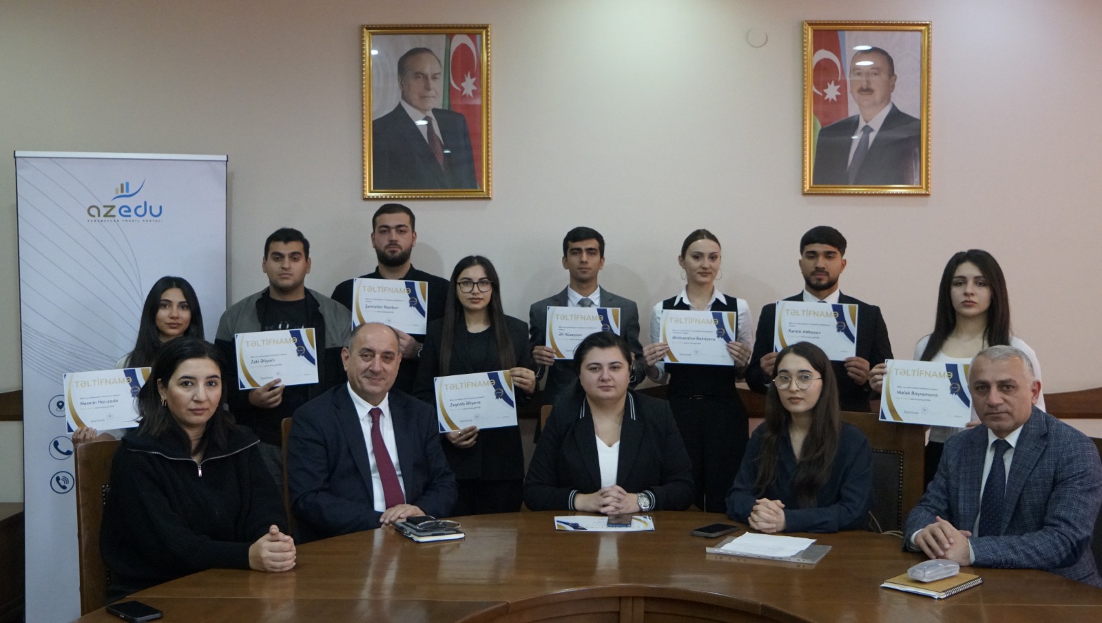 BMU-nun "Brend tələbə"ləri mükafatlandırılıb - FOTOLAR