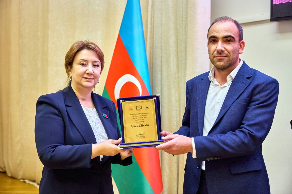 "İlin gənc müəllimi" müsabiqədə I yer TUTDU