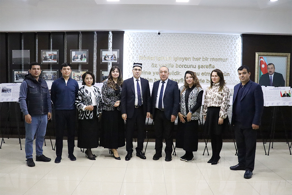 Azərbaycan Universitetində Daşkənt Dövlət İqtisad Universitetinin nümayəndə heyəti ilə görüş olub