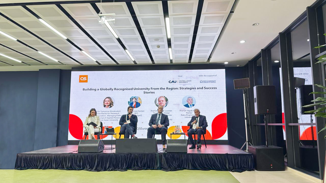 BMU rektoru Özbəkistanda formda çıxış edib