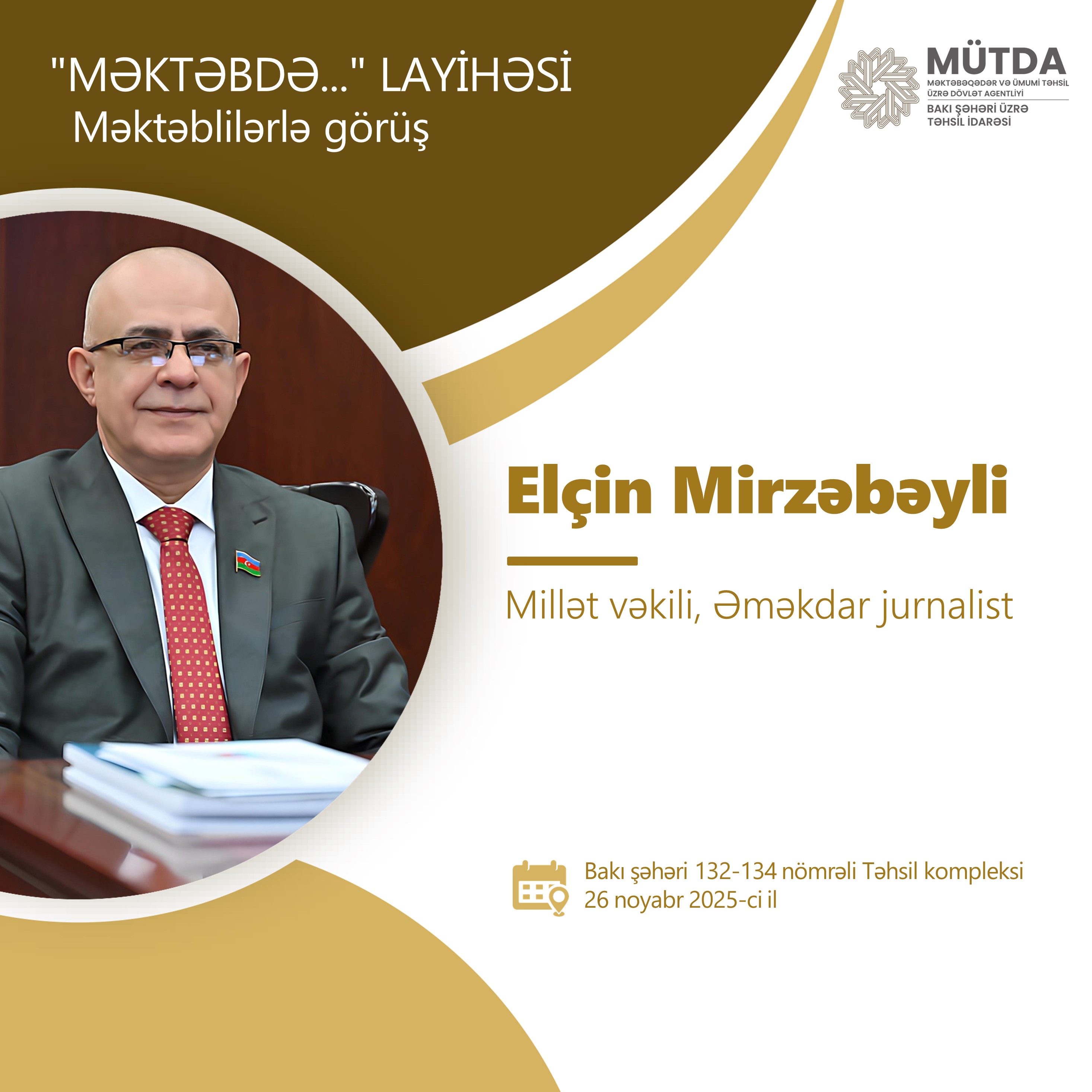 Millət vəkili məktəblilərlə görüşəcək