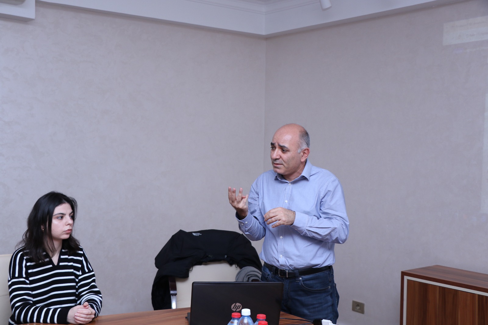 ABŞ-da çalışan azərbaycanlı alim AzMİU-da seminar keçib