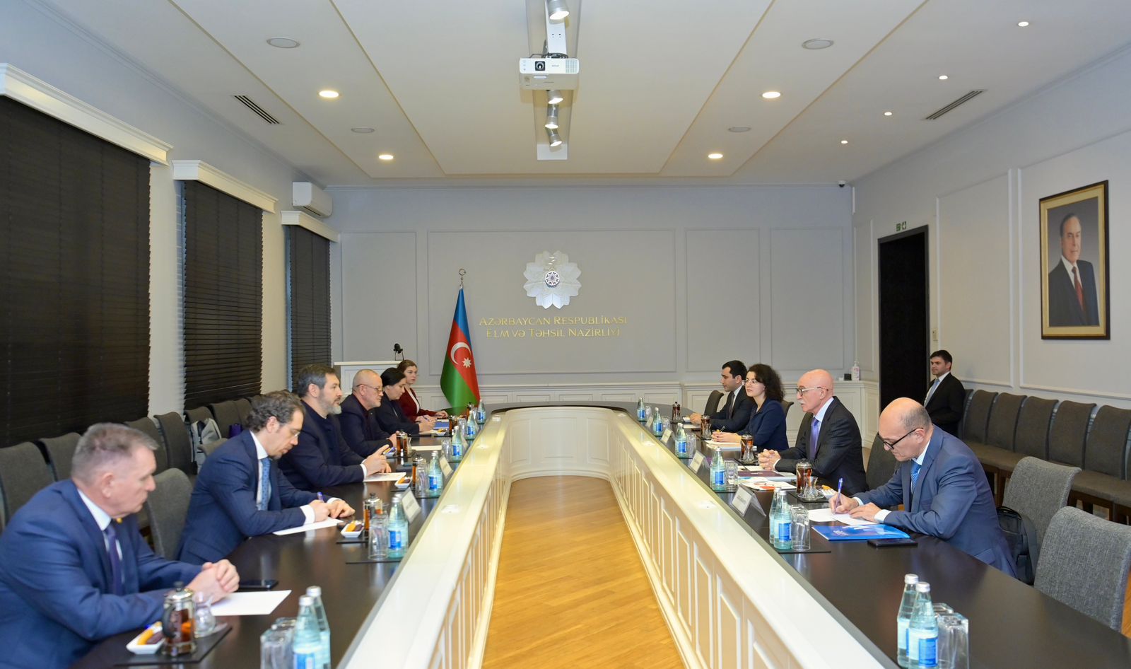 Firudin Qurbanov Tatarıstan Baş nazirinin müavini ilə görüşüb