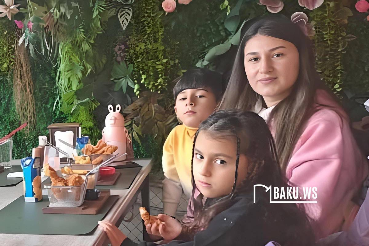 Yanğında həyatını itirən ana və azyaşlıların GÖRÜNTÜSÜ