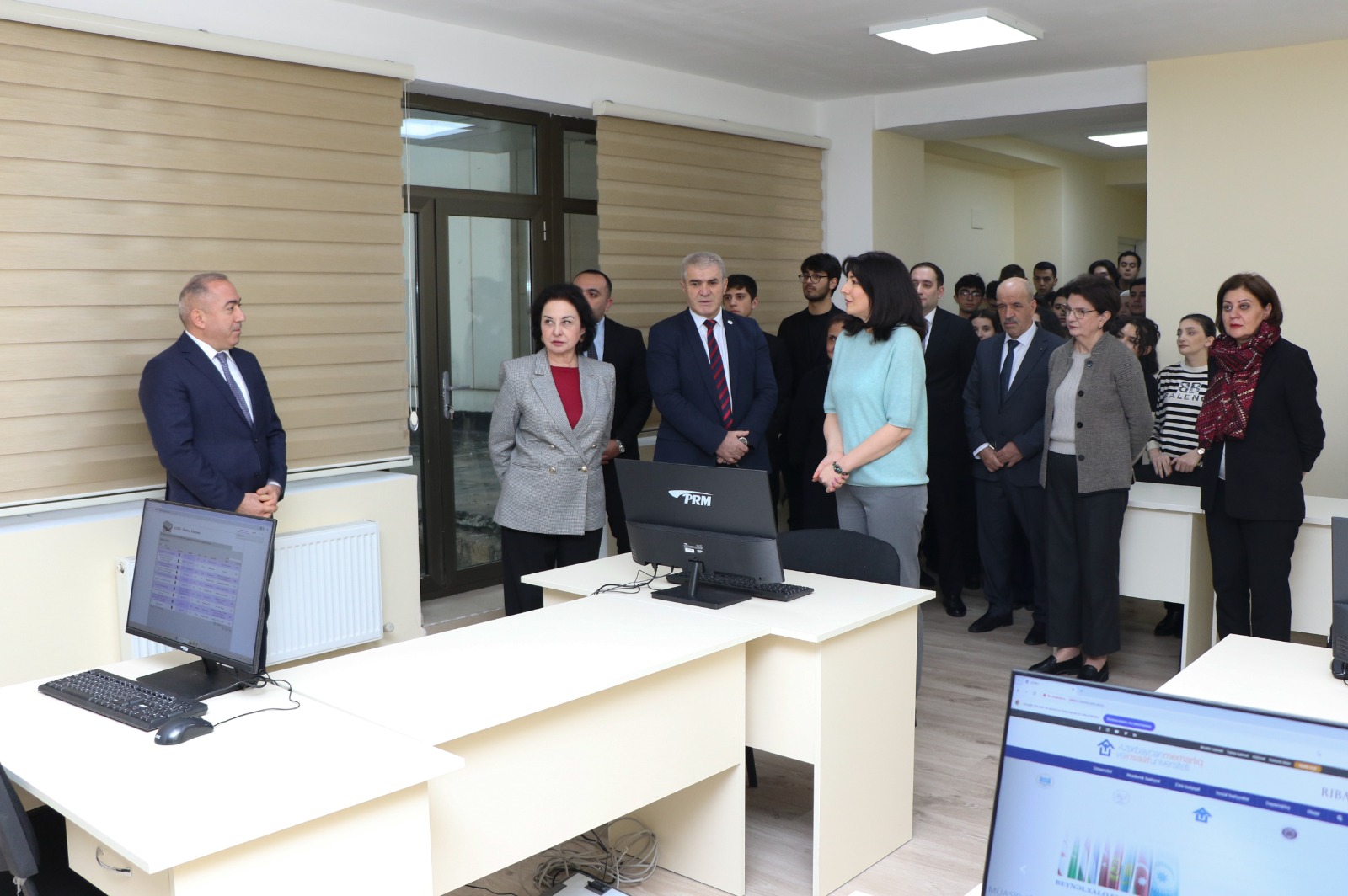 AzMİU-da Elektron Kitabxananın yeni oxu zalı istifadəyə verildi