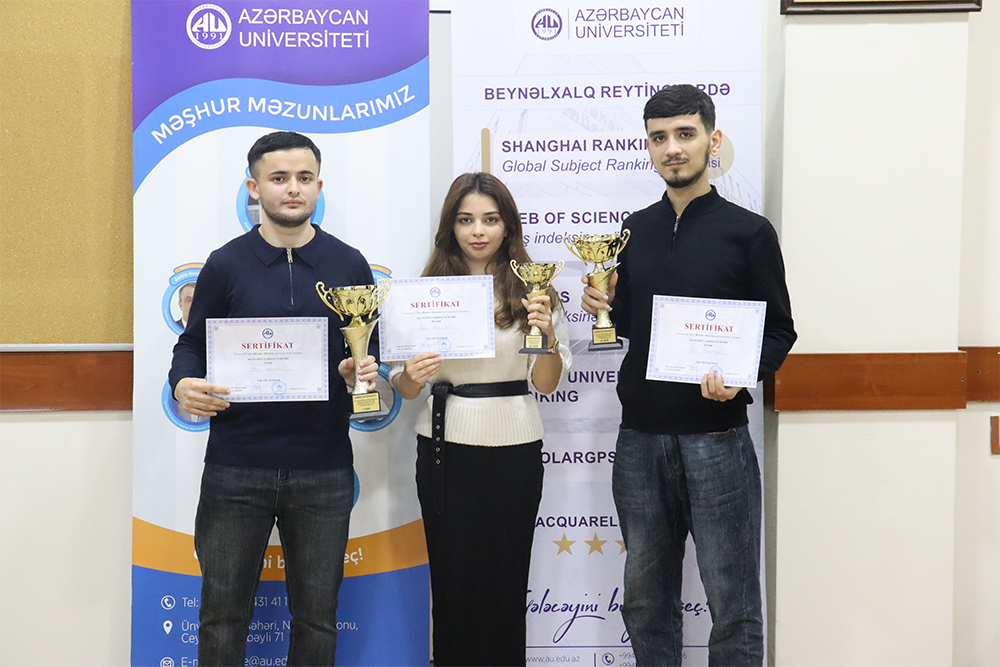 Azərbaycan Universitetində XII Daxili Şahmat Turniri keçirilib