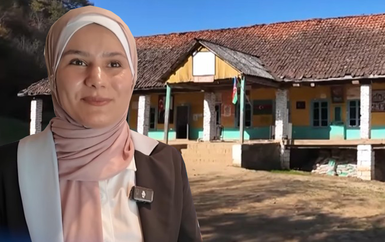 Kəndinə ilk ali təhsilli qadın kimi qayıtdı...&nbsp;- Video