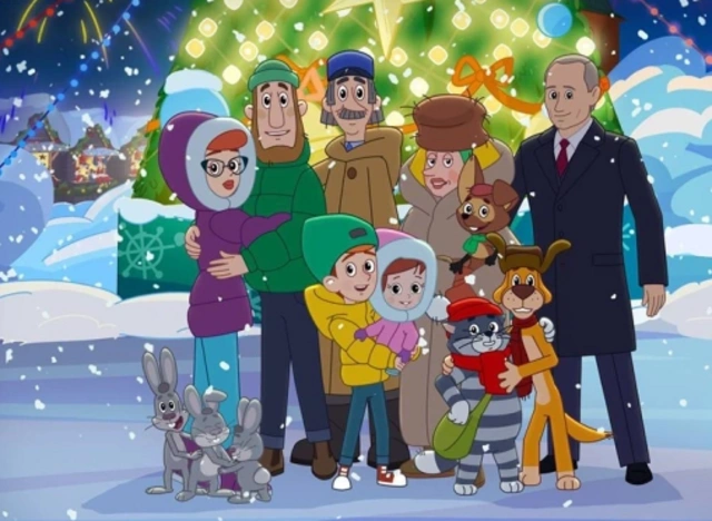 Putin cizgi filminin qəhrəmanı oldu