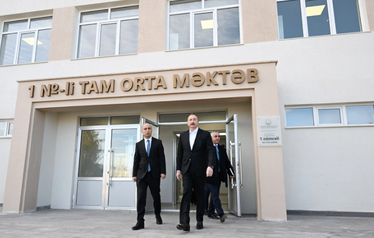 Kərkicahan qəsəbəsində məktəb&nbsp;istifadəyə verilib