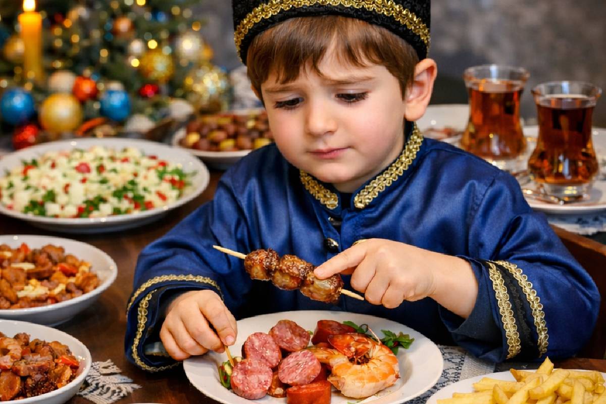 Uşaqlar üçün riskli bayram yeməkləri: - Pediatrdan&nbsp;XƏBƏRDARLIQ