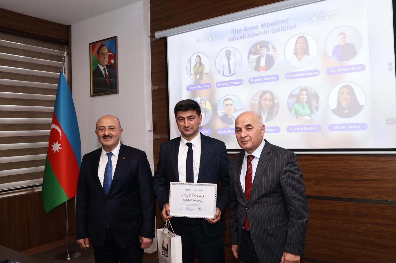 &ldquo;İlin gənc müəllimi&rdquo;: &ldquo;Bu adı daşımaq böyük məsuliyyətdir&rdquo;