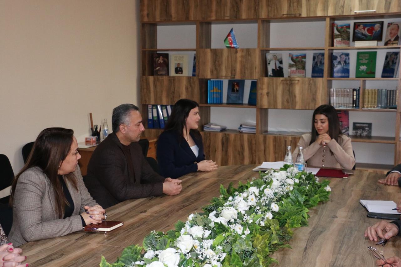 Yeni direktor müavini kollektivə təqdim olunub