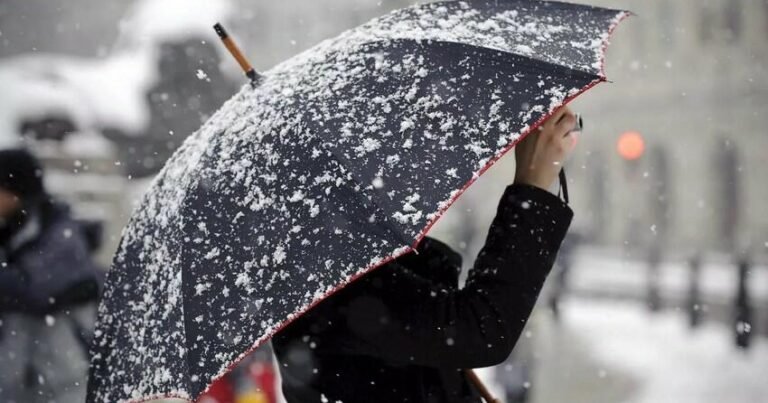 Bazar günü Bakıya sulu qar&nbsp;yağacaq