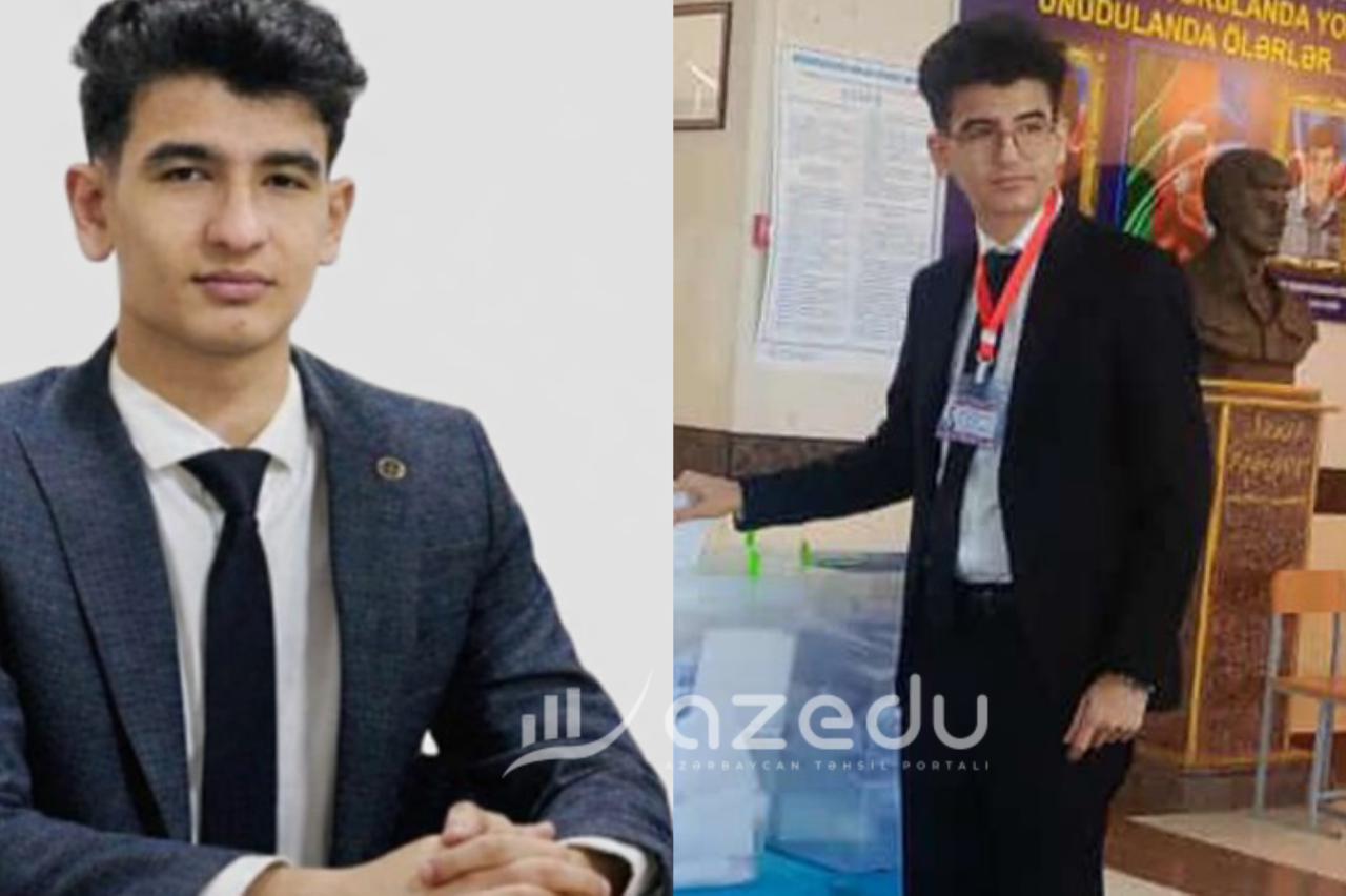 Ötən il seçilən ən gənc bələdiyyə üzvü: "Diplomat olacam"