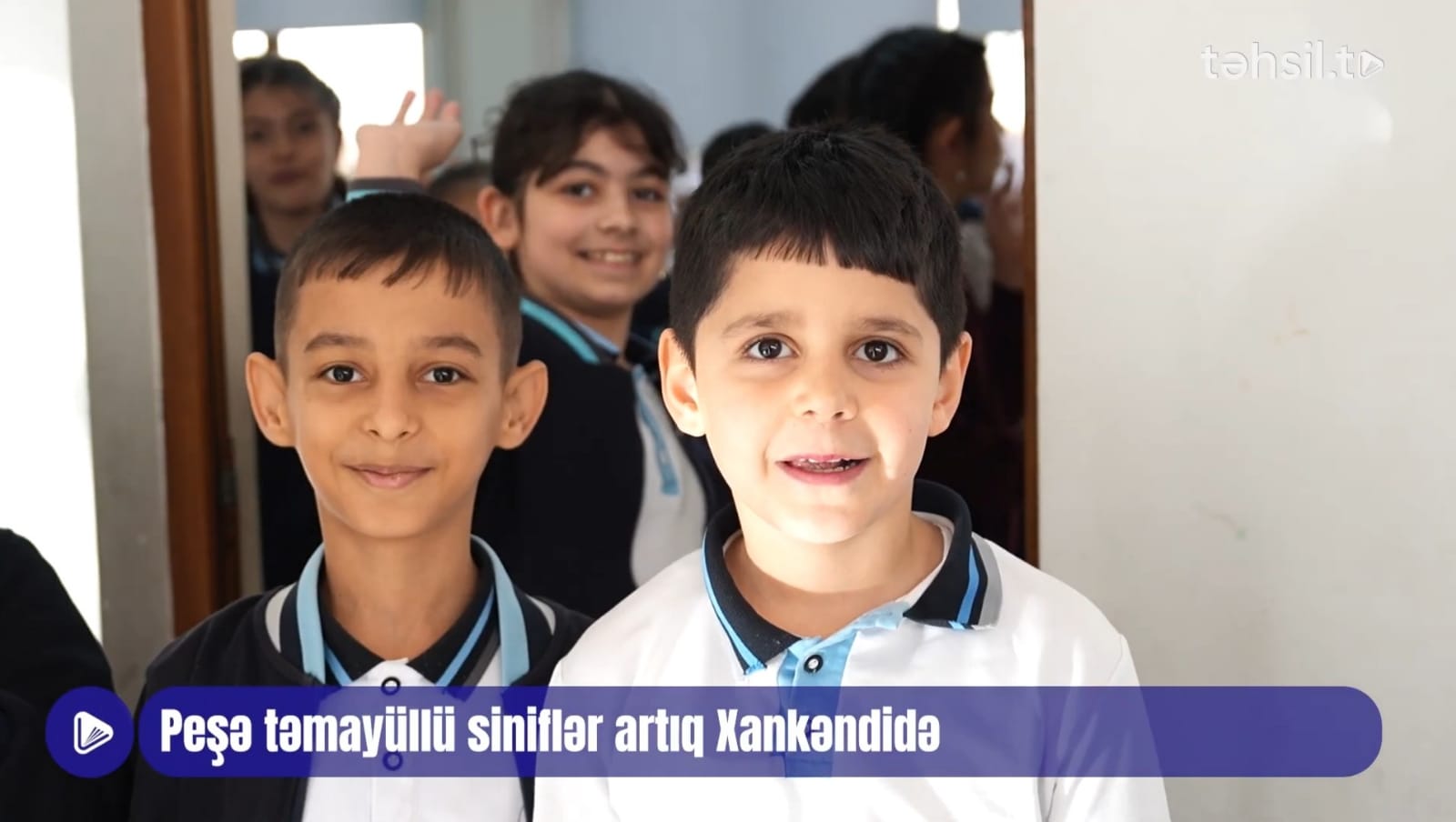 Xankəndi peşə məktəbindən eksklüziv- Reportaj