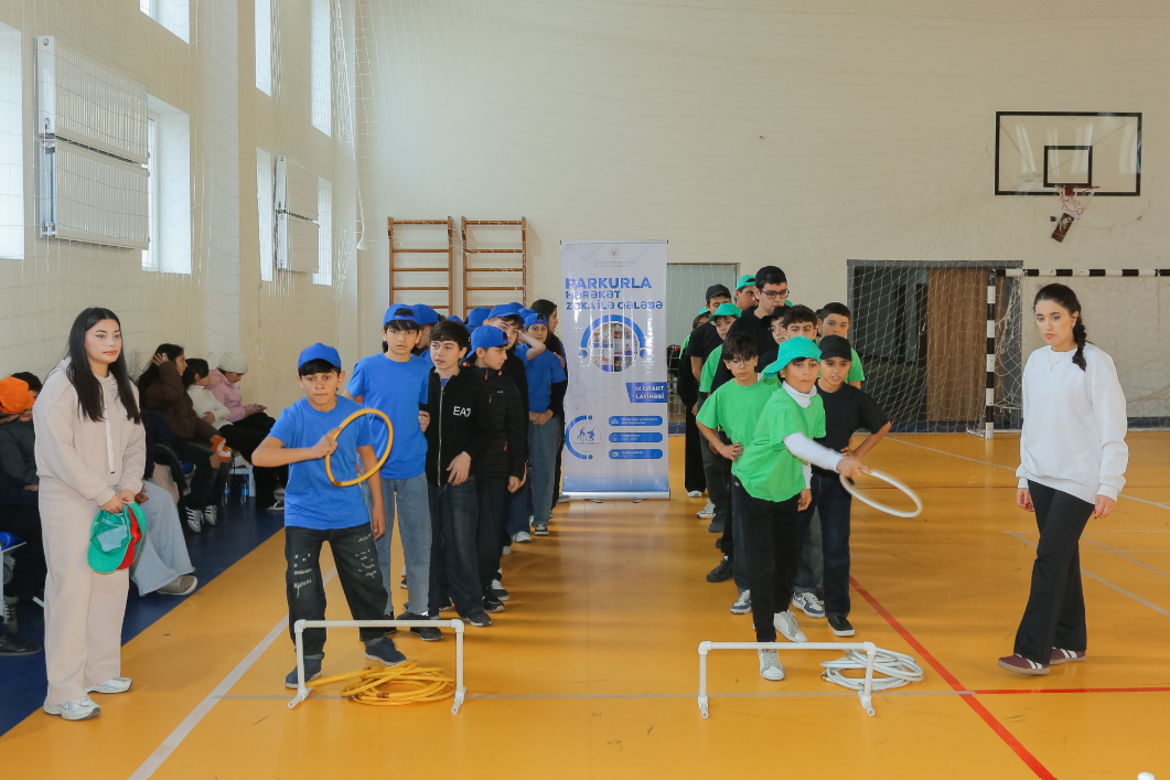 Şagirdlərin enerjisi, cəsarəti və zəka gücü bir nöqtədə birləşir!