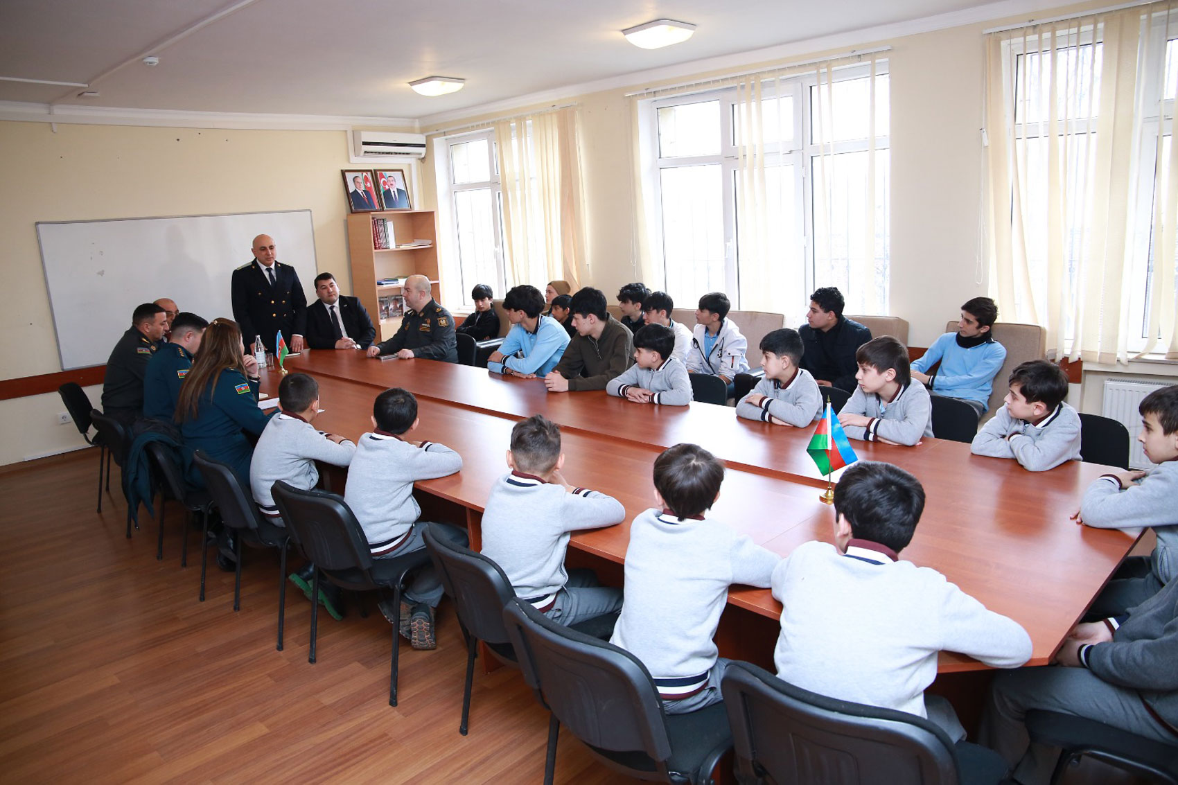 Hərbi təhsilə marağın təşviqi məqsədilə GÖRÜŞ